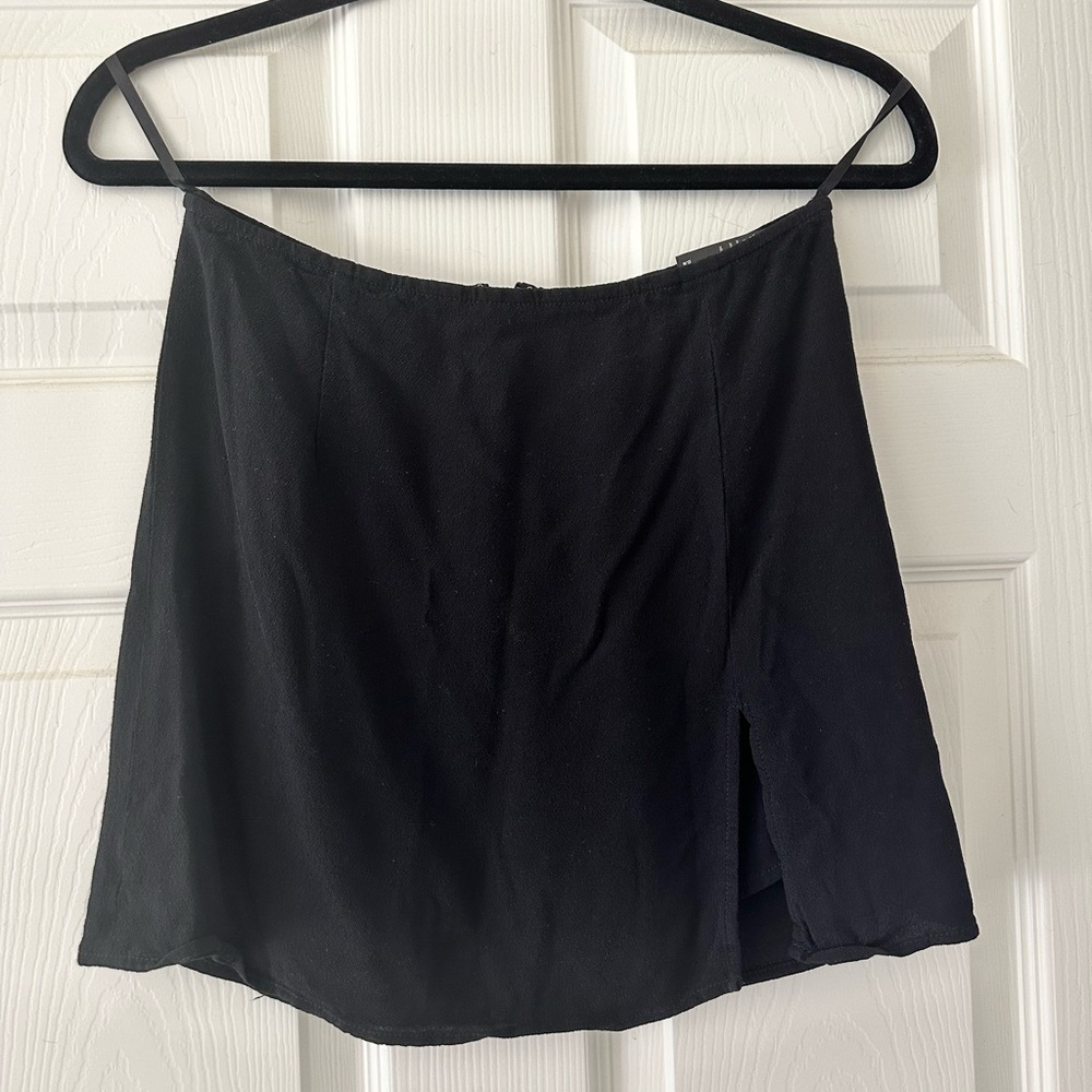 Aritzia black mini skirt
